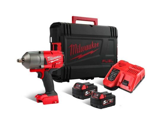 Гайковерт Milwaukee высокомоментный 1/2" 1898Нм M18 FUEL FHIWF12-502X (4933459696), изображение 6 Гайковерт Milwaukee высокомоментный 1/2" 1898Нм M18 FUEL FHIWF12-502X (4933459696), изображение 6