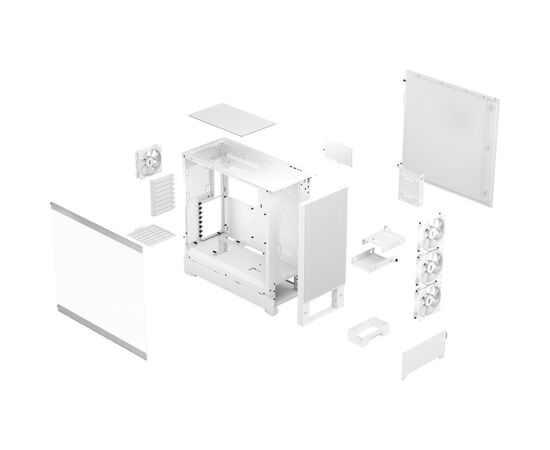 Корпус Fractal Design Pop XL Air RGB White TG (FD-C-POR1X-01), изображение 12 Корпус Fractal Design Pop XL Air RGB White TG (FD-C-POR1X-01), изображение 12
