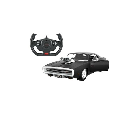 Радиоуправляемая игрушка Rastar Dodge Charger R/T With Engine version 1:16 (99070 black), изображение 4 Радиоуправляемая игрушка Rastar Dodge Charger R/T With Engine version 1:16 (99070 black), изображение 4