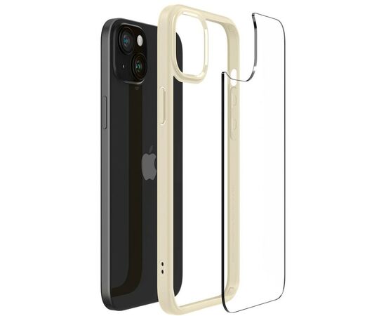 Чехол для мобильного телефона Spigen Apple iPhone 15 Plus Ultra Hybrid Mute Beige (ACS06658), изображение 2 Чехол для мобильного телефона Spigen Apple iPhone 15 Plus Ultra Hybrid Mute Beige (ACS06658), изображение 2
