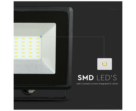 Прожектор V-TAC LED30W, SKU-5954, E-series, 230V, 6400К (3800157625470), изображение 6 Прожектор V-TAC LED30W, SKU-5954, E-series, 230V, 6400К (3800157625470), изображение 6