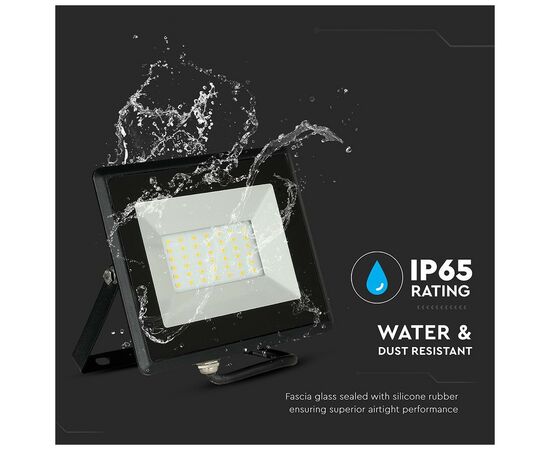 Прожектор V-TAC LED30W, SKU-5954, E-series, 230V, 6400К (3800157625470), изображение 9 Прожектор V-TAC LED30W, SKU-5954, E-series, 230V, 6400К (3800157625470), изображение 9
