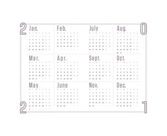 Тижневик Yes недатований Salsa А6 432 листа Гірчичний (252055), зображення 5