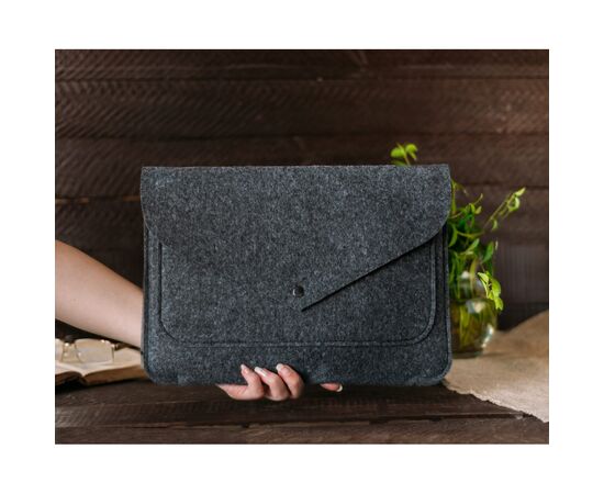 Чехол для ноутбука Gmakin 14 Macbook Pro, Dark Gray (GM62-14), изображение 10 Чехол для ноутбука Gmakin 14 Macbook Pro, Dark Gray (GM62-14), изображение 10