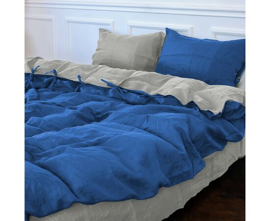 Постельное белье MirSon Лен Aquamarine 2х160х220 (2200005371589), изображение 11