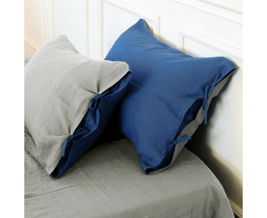 Постельное белье MirSon Лен Aquamarine 2х160х220 (2200005371589), изображение 3