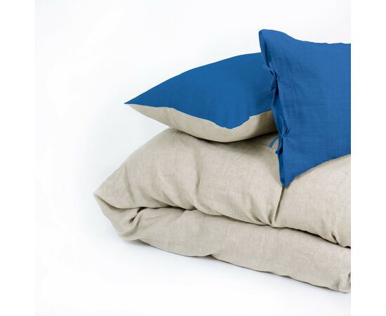 Постельное белье MirSon Лен Aquamarine 2х160х220 (2200005371589), изображение 5