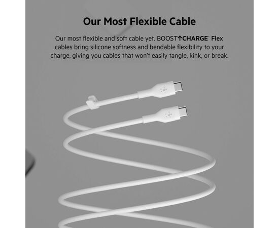 Дата кабель USB 2.0 AM to Type-C 1.0m white Belkin (CAB009BT1MWH), изображение 12 Дата кабель USB 2.0 AM to Type-C 1.0m white Belkin (CAB009BT1MWH), изображение 12