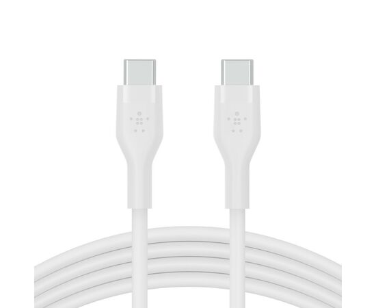 Дата кабель USB 2.0 AM to Type-C 1.0m white Belkin (CAB009BT1MWH)