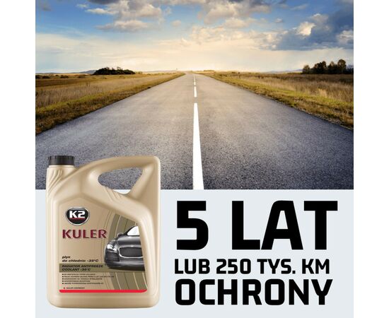 Антифриз K2 KULER -35C 1л RED (T201C), изображение 10 Антифриз K2 KULER -35C 1л RED (T201C), изображение 10