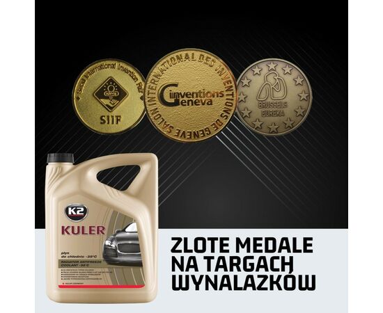 Антифриз K2 KULER -35C 1л RED (T201C), изображение 7 Антифриз K2 KULER -35C 1л RED (T201C), изображение 7