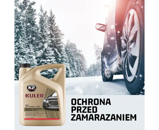 Антифриз K2 KULER -35C 1л RED (T201C), изображение 8 Антифриз K2 KULER -35C 1л RED (T201C), изображение 8