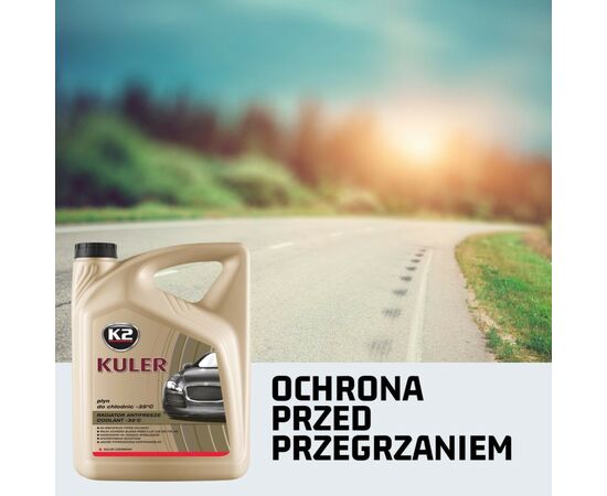 Антифриз K2 KULER -35C 1л RED (T201C), изображение 9 Антифриз K2 KULER -35C 1л RED (T201C), изображение 9