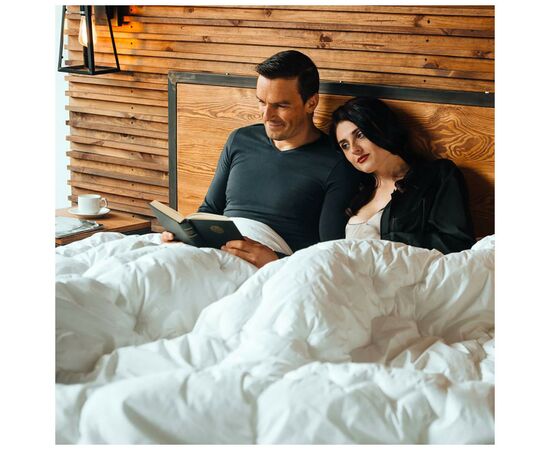 Одеяло MirSon шерстяное Deluxe Italy Hand Made 165 деми 200x220 см (2200000460226), изображение 4 Одеяло MirSon шерстяное Deluxe Italy Hand Made 165 деми 200x220 см (2200000460226), изображение 4