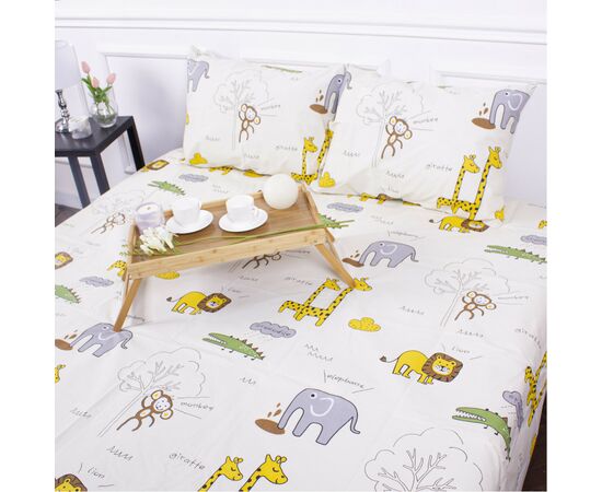 Простирадло MirSon Бязь 17-0132 Lion King 150х220 см (2200005590423)