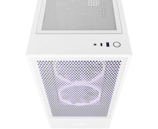 Корпус NZXT H5 Flow Edition White (CC-H51FW-01), изображение 10 Корпус NZXT H5 Flow Edition White (CC-H51FW-01), изображение 10