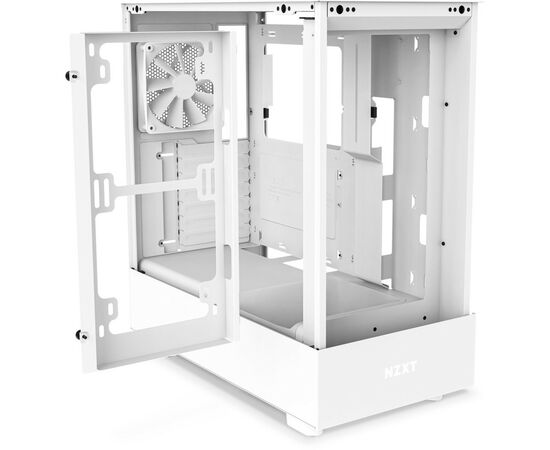 Корпус NZXT H5 Flow Edition White (CC-H51FW-01), изображение 6 Корпус NZXT H5 Flow Edition White (CC-H51FW-01), изображение 6
