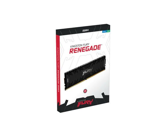 Модуль памяти для компьютера DDR4 16GB 4000 MHz Renegade Black Kingston Fury (ex.HyperX) (KF440C19RB1/16), изображение 5 Модуль памяти для компьютера DDR4 16GB 4000 MHz Renegade Black Kingston Fury (ex.HyperX) (KF440C19RB1/16), изображение 5