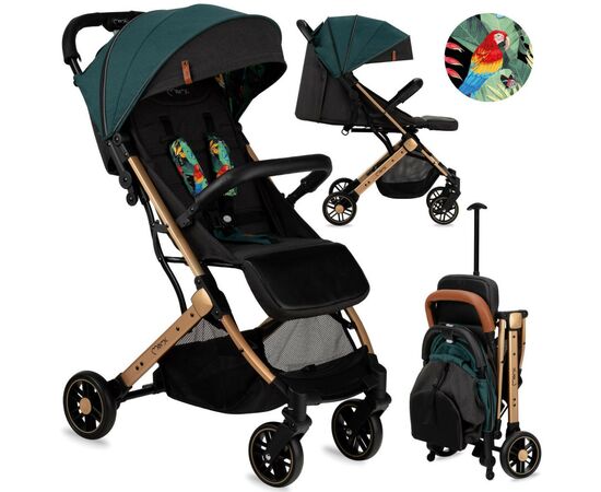 Коляска MoMi Estelle green (WOSP00019), изображение 11 Коляска MoMi Estelle green (WOSP00019), изображение 11