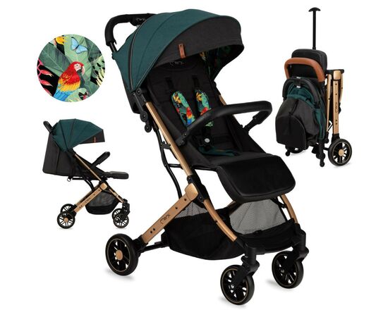 Коляска MoMi Estelle green (WOSP00019), изображение 3 Коляска MoMi Estelle green (WOSP00019), изображение 3