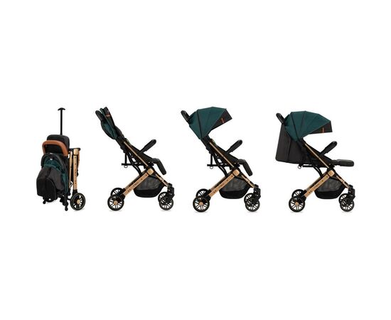 Коляска MoMi Estelle green (WOSP00019), изображение 4 Коляска MoMi Estelle green (WOSP00019), изображение 4