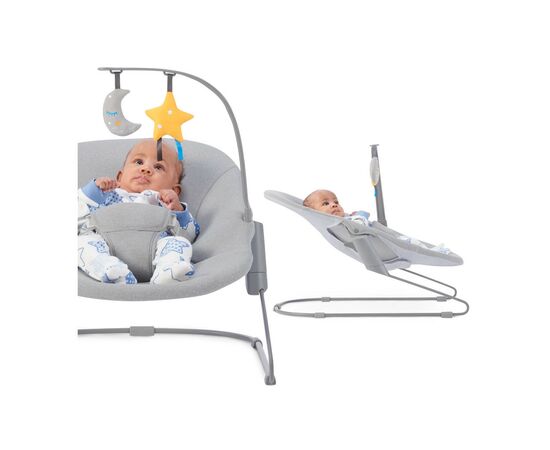Кресло-качалка Kinderkraft Calmee Grey (5902533919048), изображение 4 Кресло-качалка Kinderkraft Calmee Grey (5902533919048), изображение 4