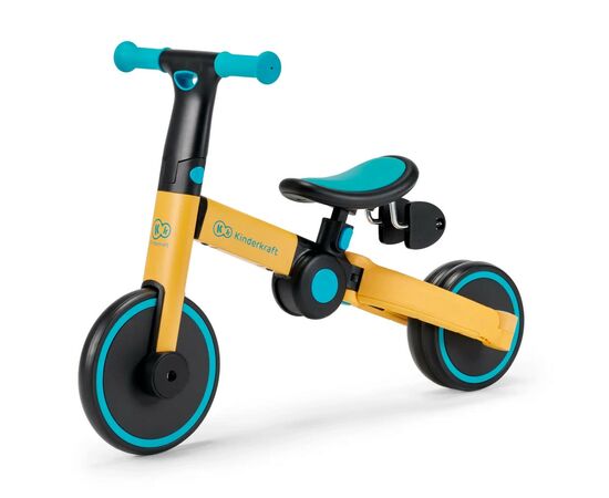 Детский велосипед Kinderkraft 3 в 1 4TRIKE Primrose Yellow (KR4TRI00YEL0000) (5902533916030), изображение 2 Детский велосипед Kinderkraft 3 в 1 4TRIKE Primrose Yellow (KR4TRI00YEL0000) (5902533916030), изображение 2