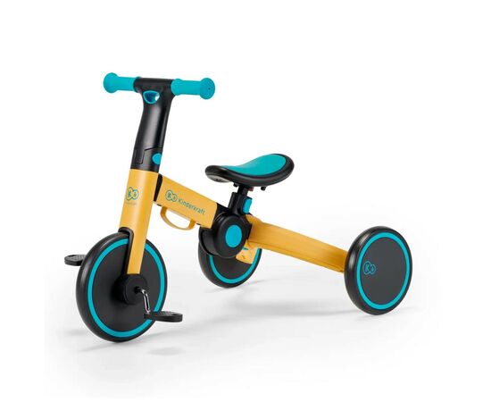 Детский велосипед Kinderkraft 3 в 1 4TRIKE Primrose Yellow (KR4TRI00YEL0000) (5902533916030), изображение 3 Детский велосипед Kinderkraft 3 в 1 4TRIKE Primrose Yellow (KR4TRI00YEL0000) (5902533916030), изображение 3