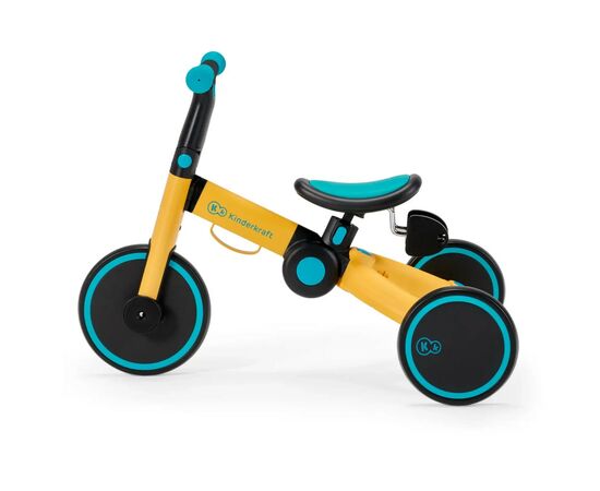 Детский велосипед Kinderkraft 3 в 1 4TRIKE Primrose Yellow (KR4TRI00YEL0000) (5902533916030), изображение 4 Детский велосипед Kinderkraft 3 в 1 4TRIKE Primrose Yellow (KR4TRI00YEL0000) (5902533916030), изображение 4