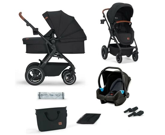 Коляска Kinderkraft 3 в 1 B-Tour Deep Black (KSBTOU00BLK3000) (5902533918966)