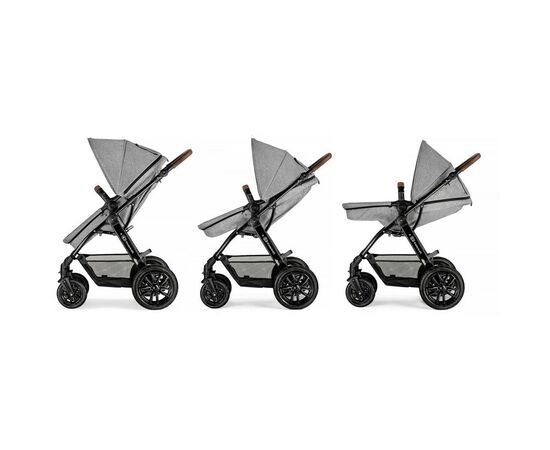 Коляска Kinderkraft 3 в 1 Moov Gray Melange (KKWMOOVGRYM0NC) (5902533915019), изображение 3 Коляска Kinderkraft 3 в 1 Moov Gray Melange (KKWMOOVGRYM0NC) (5902533915019), изображение 3