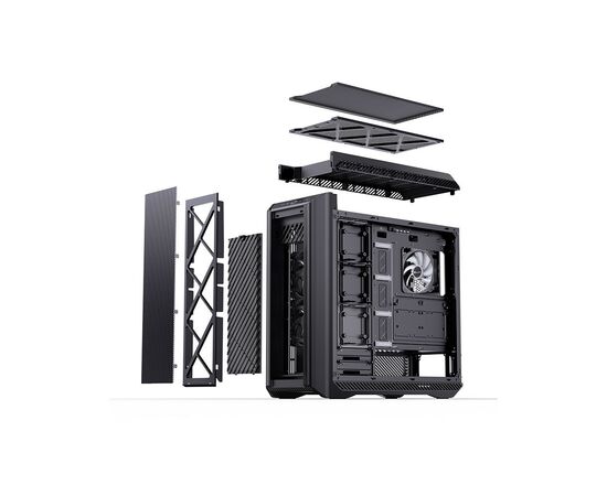 Корпус JONSBO D500 Black, изображение 11 Корпус JONSBO D500 Black, изображение 11