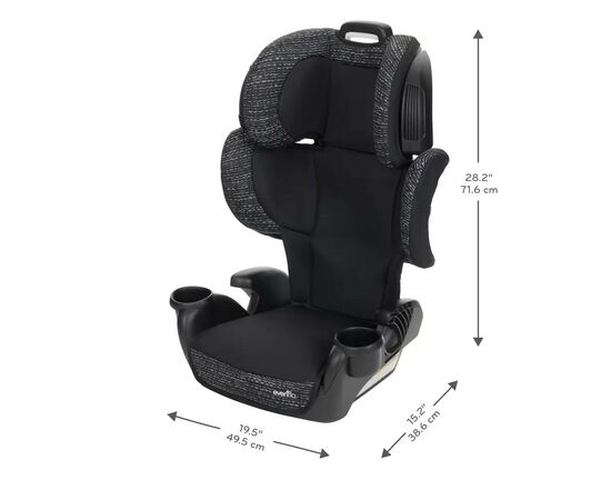 Автокресло Evenflo GoTime LX - Chardon Black (032884202195), изображение 10 Автокресло Evenflo GoTime LX - Chardon Black (032884202195), изображение 10