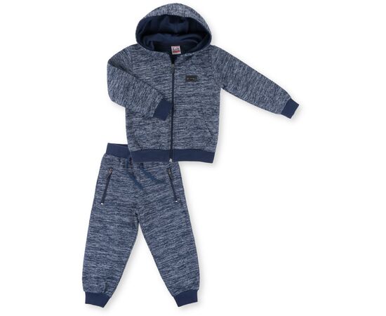 Спортивний костюм Breeze на блискавці меланжевий (9486-86B-indigo)