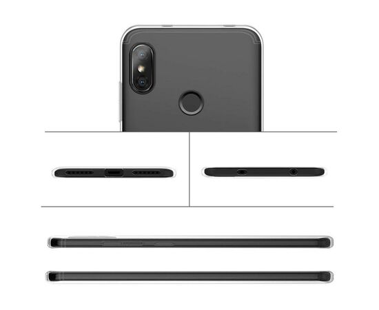 Чехол для моб. телефона Laudtec для Xiaomi S2 Clear tpu (Transperent) (LC-S2), изображение 6 Чехол для моб. телефона Laudtec для Xiaomi S2 Clear tpu (Transperent) (LC-S2), изображение 6