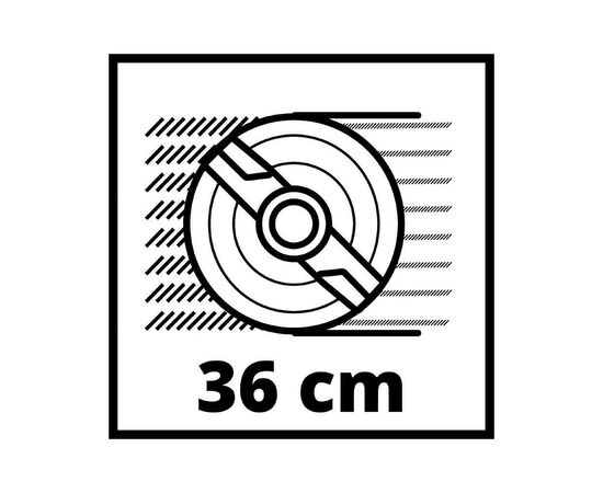 Газонокосилка Einhell 1500/36, 1500Вт, 36 см, 38 л, 25-65 мм, (3400156), изображение 10 Газонокосилка Einhell 1500/36, 1500Вт, 36 см, 38 л, 25-65 мм, (3400156), изображение 10