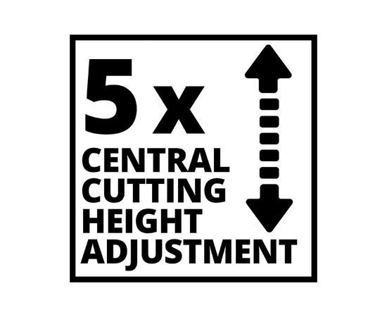 Газонокосилка Einhell 1500/36, 1500Вт, 36 см, 38 л, 25-65 мм, (3400156), изображение 9 Газонокосилка Einhell 1500/36, 1500Вт, 36 см, 38 л, 25-65 мм, (3400156), изображение 9