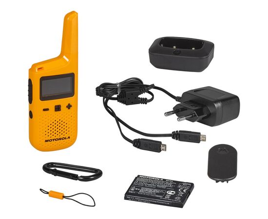 Портативная рация Motorola TALKABOUT T72 Twin Pack Chgr WE (D3P01611YDLMAW), изображение 7 Портативная рация Motorola TALKABOUT T72 Twin Pack Chgr WE (D3P01611YDLMAW), изображение 7