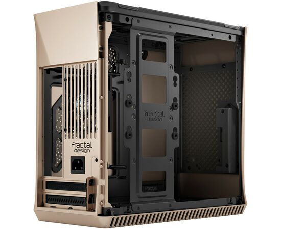 Корпус Fractal Design ERA Gold-tempered-glass (FD-CA-ERA-ITX-CHP), изображение 11 Корпус Fractal Design ERA Gold-tempered-glass (FD-CA-ERA-ITX-CHP), изображение 11