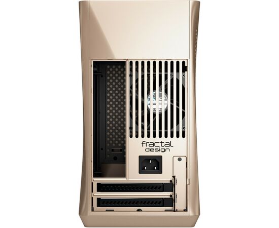 Корпус Fractal Design ERA Gold-tempered-glass (FD-CA-ERA-ITX-CHP), изображение 5 Корпус Fractal Design ERA Gold-tempered-glass (FD-CA-ERA-ITX-CHP), изображение 5