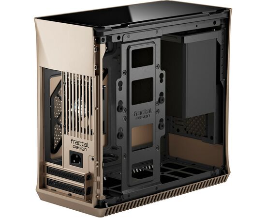Корпус Fractal Design ERA Gold-tempered-glass (FD-CA-ERA-ITX-CHP), изображение 6 Корпус Fractal Design ERA Gold-tempered-glass (FD-CA-ERA-ITX-CHP), изображение 6