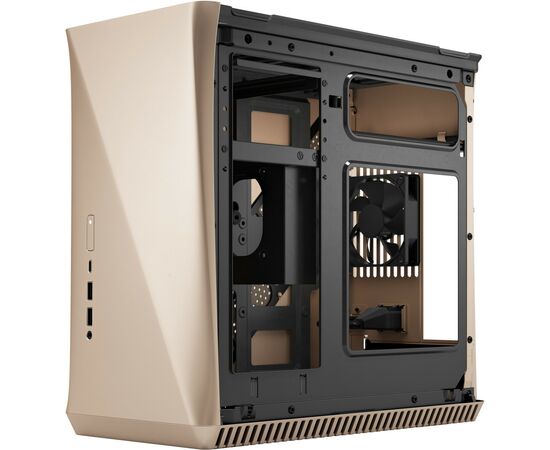 Корпус Fractal Design ERA Gold-tempered-glass (FD-CA-ERA-ITX-CHP), изображение 9 Корпус Fractal Design ERA Gold-tempered-glass (FD-CA-ERA-ITX-CHP), изображение 9