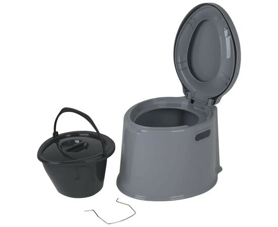 Биотуалет Bo-Camp Portable Toilet 7 Liters Grey (5502800), изображение 3 Биотуалет Bo-Camp Portable Toilet 7 Liters Grey (5502800), изображение 3