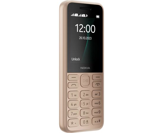 Мобільний телефон Nokia 130 DS 2023 Light Gold, зображення 8