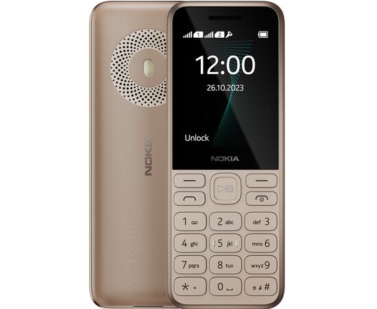 Мобильный телефон Nokia 130 DS 2023 Light Gold