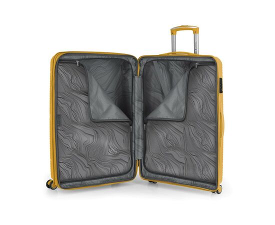 Валіза Gabol Akane (L) Mustard (122447-027)/(122401-027) (930301), зображення 4 Валіза Gabol Akane (L) Mustard (122447-027)/(122401-027) (930301), зображення 4
