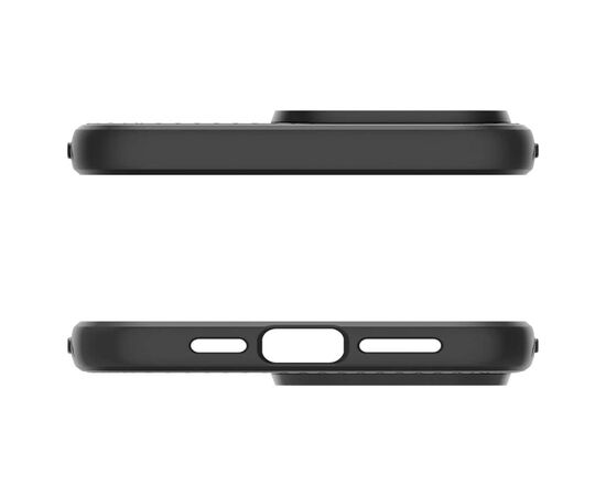 Чехол для мобильного телефона Spigen Apple iPhone 15 Pro Max Liquid Air Matte Black (ACS06562), изображение 11 Чехол для мобильного телефона Spigen Apple iPhone 15 Pro Max Liquid Air Matte Black (ACS06562), изображение 11