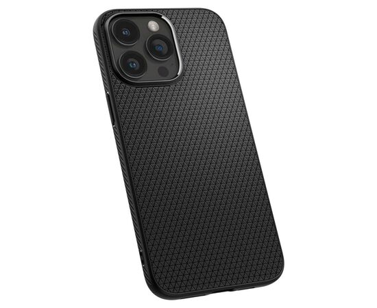 Чехол для мобильного телефона Spigen Apple iPhone 15 Pro Max Liquid Air Matte Black (ACS06562), изображение 3 Чехол для мобильного телефона Spigen Apple iPhone 15 Pro Max Liquid Air Matte Black (ACS06562), изображение 3