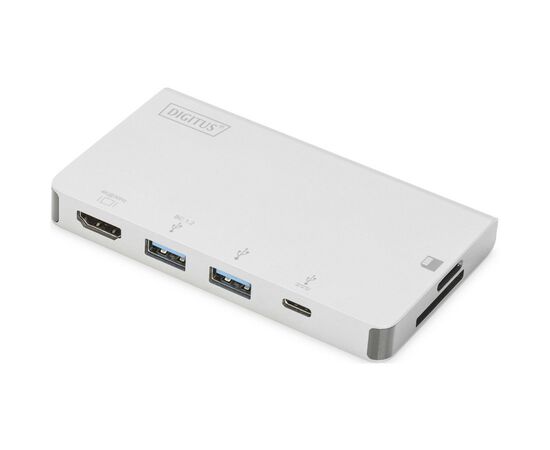 Порт-репликатор Digitus Travel USB-C, 6 Port (DA-70867), изображение 4 Порт-репликатор Digitus Travel USB-C, 6 Port (DA-70867), изображение 4