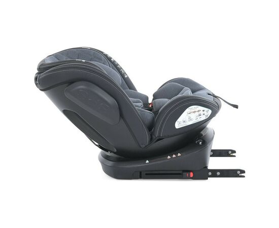 Автокресло El Camino ME 1045-1 Evolution 2 360 Isofix Royal dark gray 0-36 кг (ME 1045-1 royal d.gr), изображение 5 Автокресло El Camino ME 1045-1 Evolution 2 360 Isofix Royal dark gray 0-36 кг (ME 1045-1 royal d.gr), изображение 5